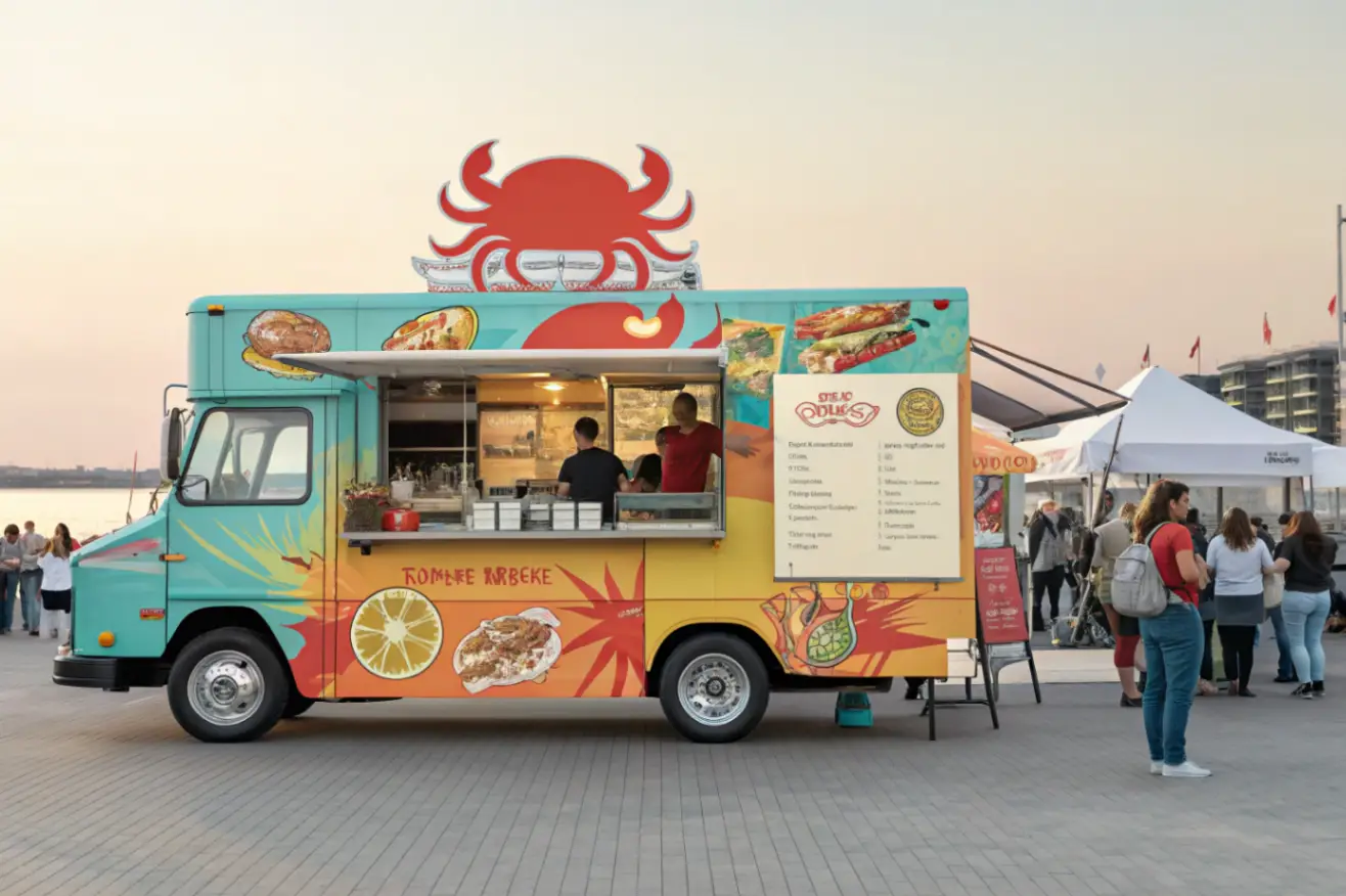 Фудтрак с крабом на Gastreet 2025 и его успех